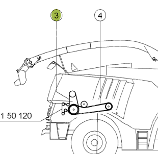 0000672890 Ремень генератора Claas Jaguar (672890) STR | Аналог