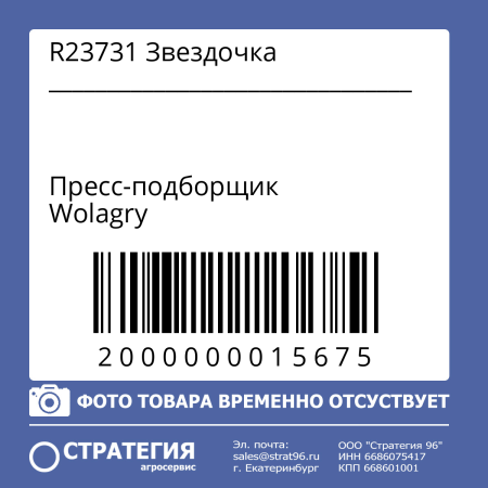 R23731 Звездочка