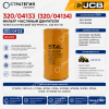 320/04133 (320/04134) Фильтр масляный  двиг. телескоп. погрузчик JCB 531-70  замены:  320/B4420, 320/B4282, 320/04133A | Аналог