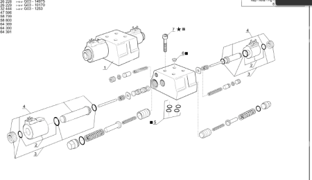 562043 Заглушка клапана реверса MANITOU MLT-735 (Маниту)