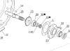 550605 Подшипник углового редуктора (561788; 841620 ) MANITOU MLT-735 (Маниту) | Аналог актуальное фото