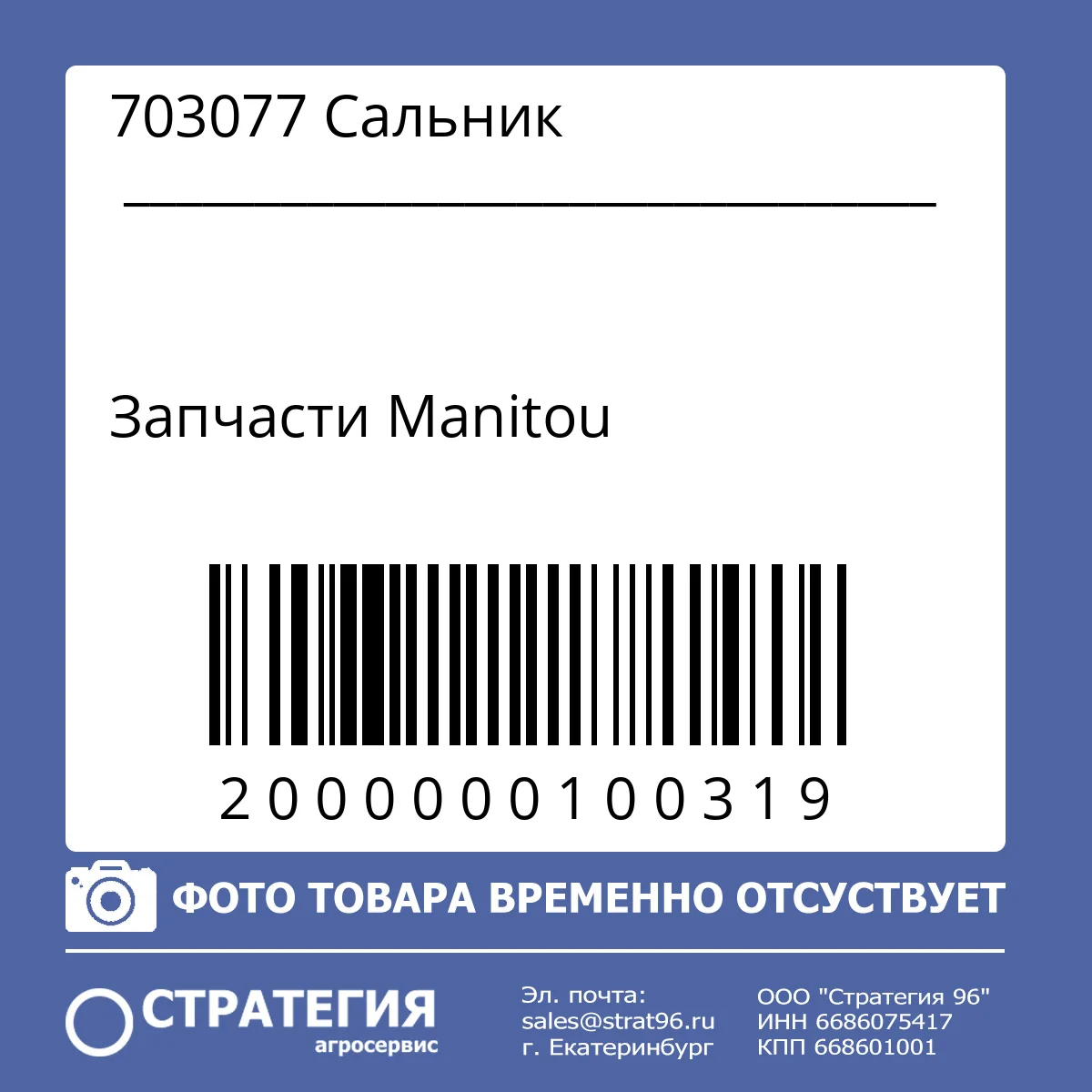 703077 Сальник