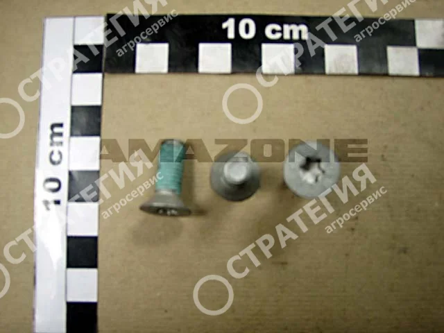 DD512 Винт крепления диска сошника Amazone D-9, 8х20-8,8 DIN7991 оц. полн. резьба (упак 100шт)